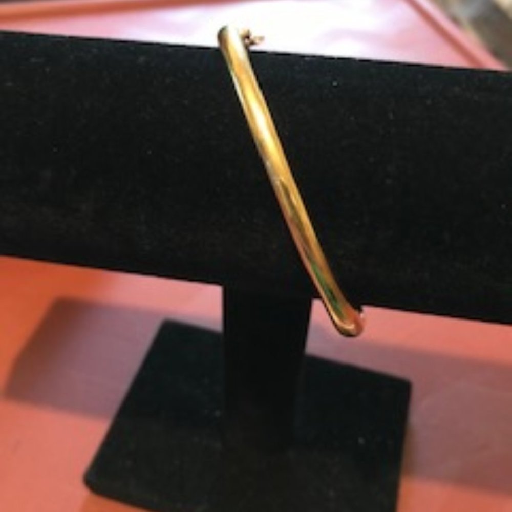 Sterling Silver And Enamel Bangle - image 3